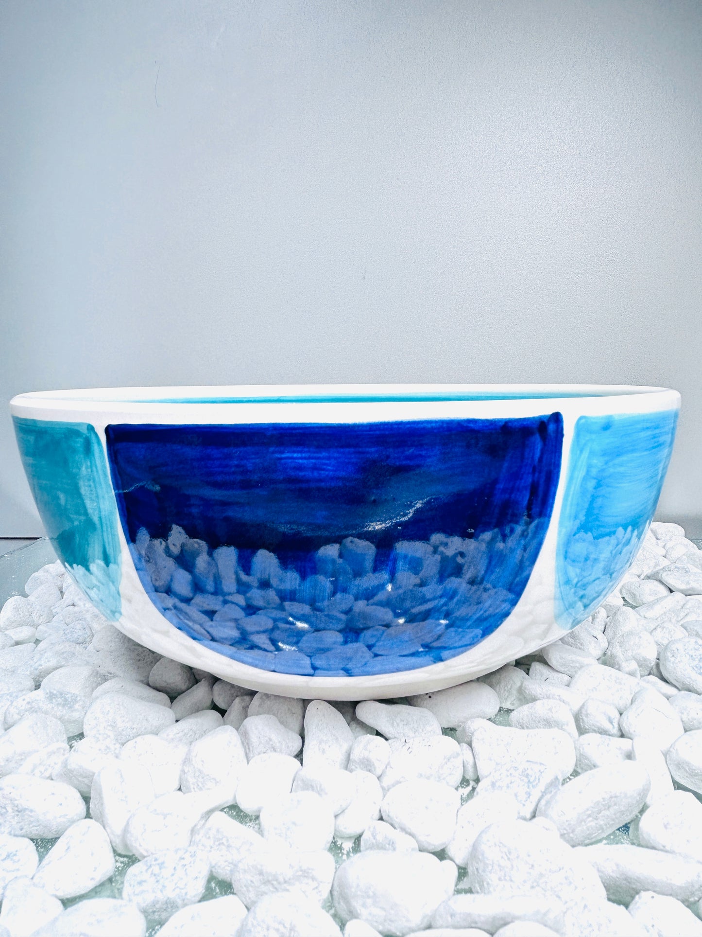 Schale "Azur " ( Ø 26,5 cm , 10 cm Höhe, mehrfarbig)