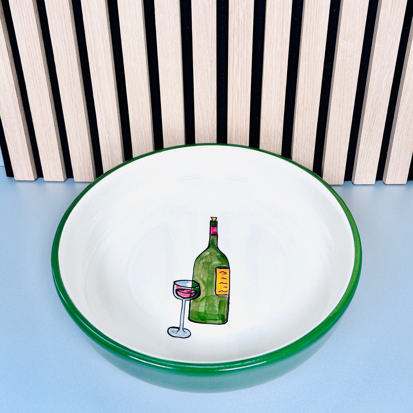 Schale "Weinfreude" (Ø27 cm, Höhe: 7 cm)
