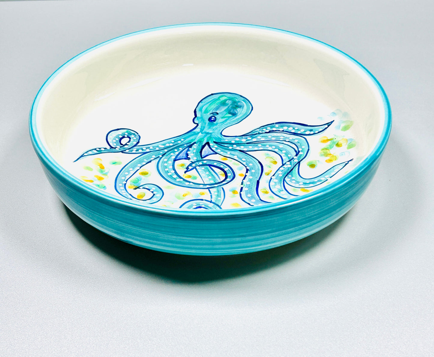Schale "Paulchen die Krake (Ø 27 cm Höhe: 7cm)