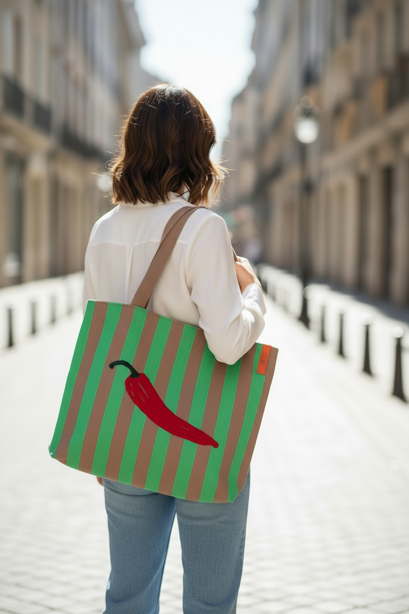Shopper Lara mit Chilli