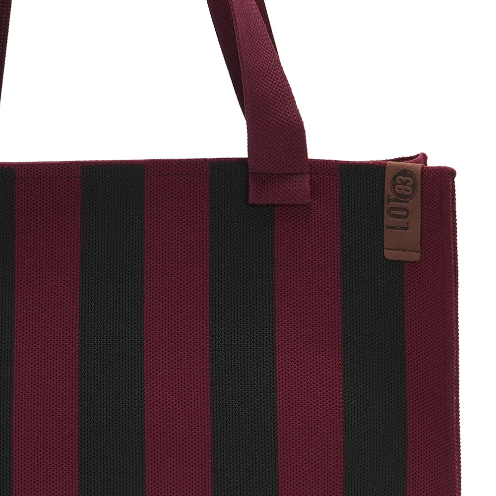 Tasche Femke weinrot-schwarz