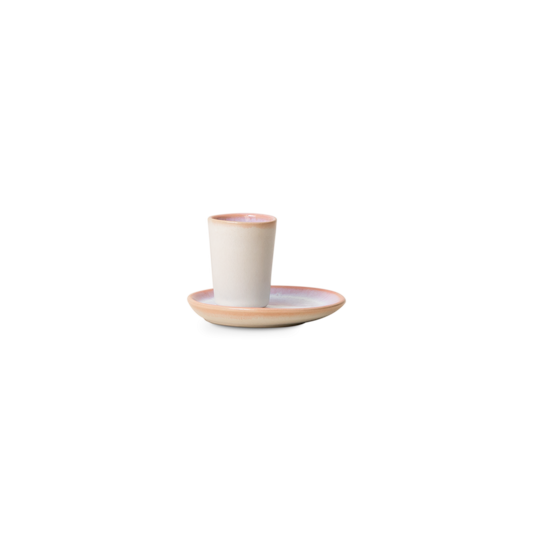 Espresso-Tassen-Set mit Untertassen "Aurora"