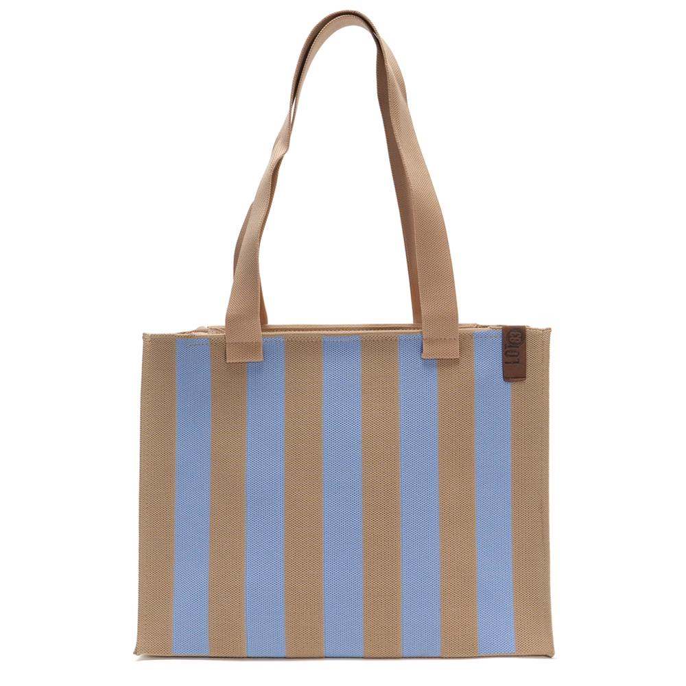 Tasche Femke beige  - hellblau