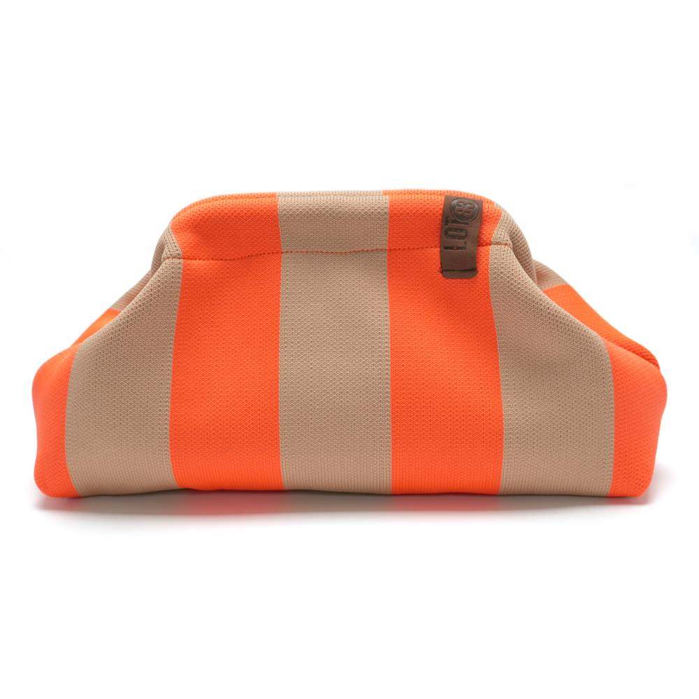 Tasche Emma beige - neonorange