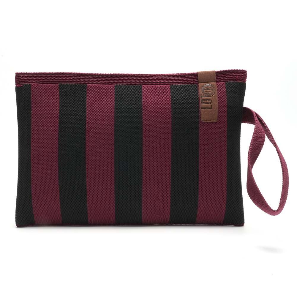Tasche BIllie dunkelrot - schwarz