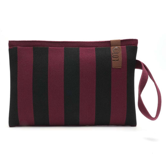 Tasche BIllie dunkelrot - schwarz