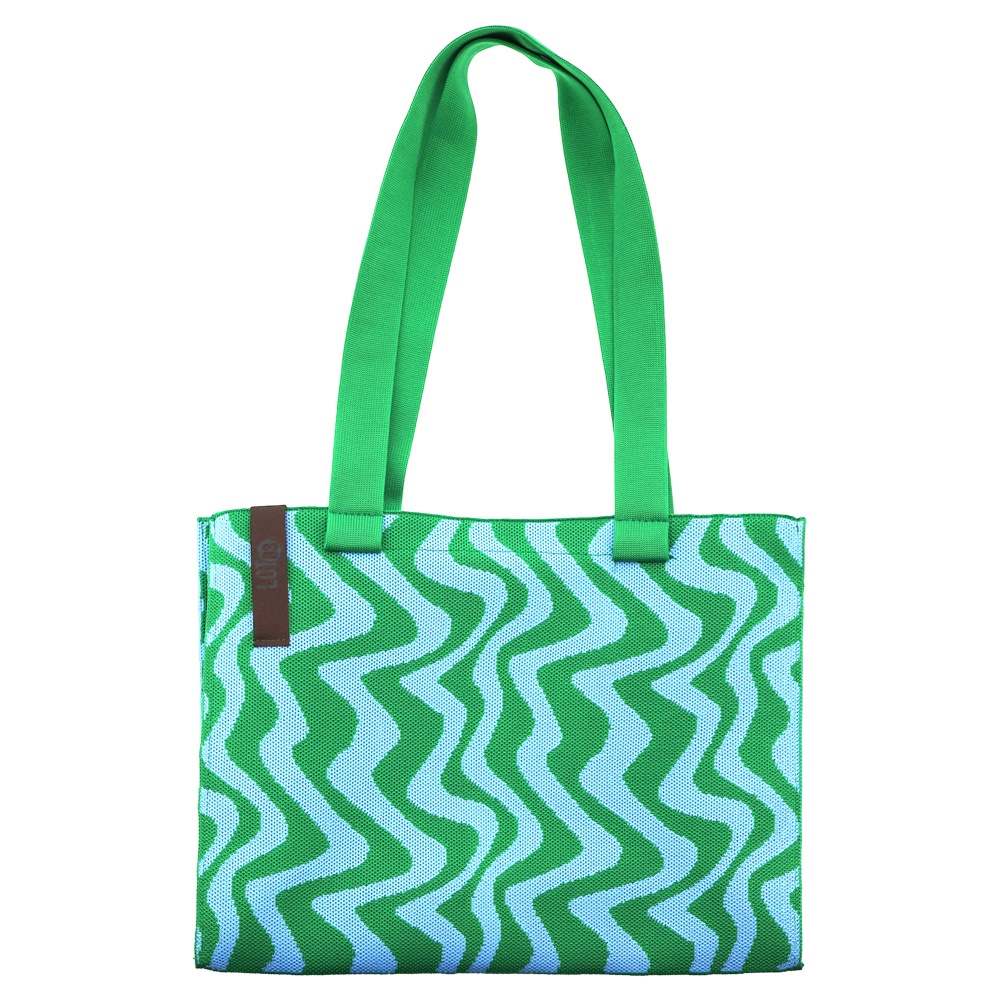Tasche Femke grün - hellblau