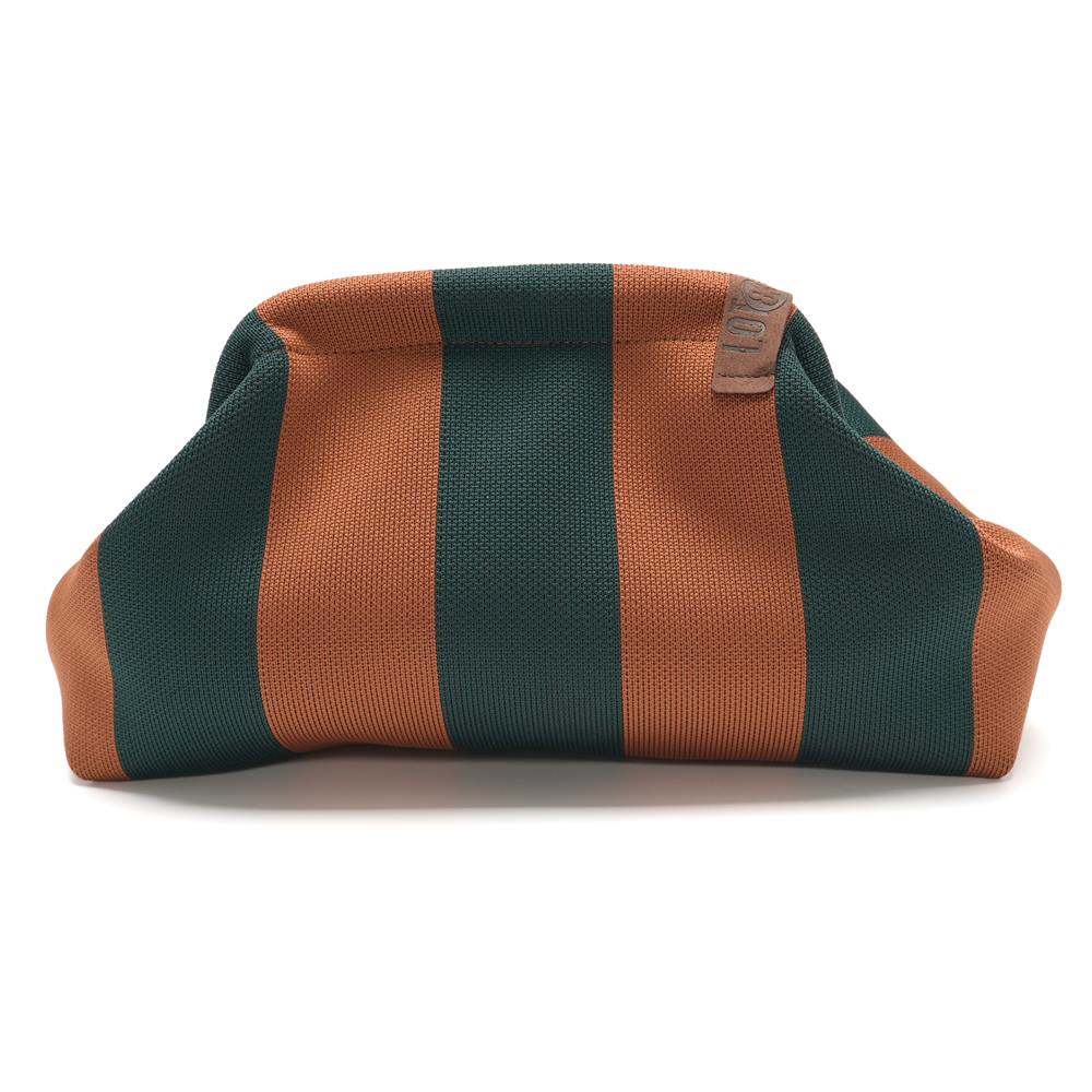 Tasche Emma dunkelgrün - braun