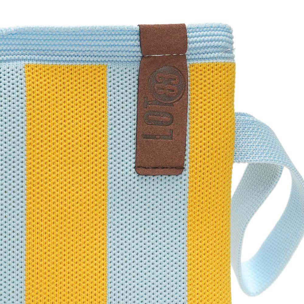 Tasche BIllie - hellblau - gelb