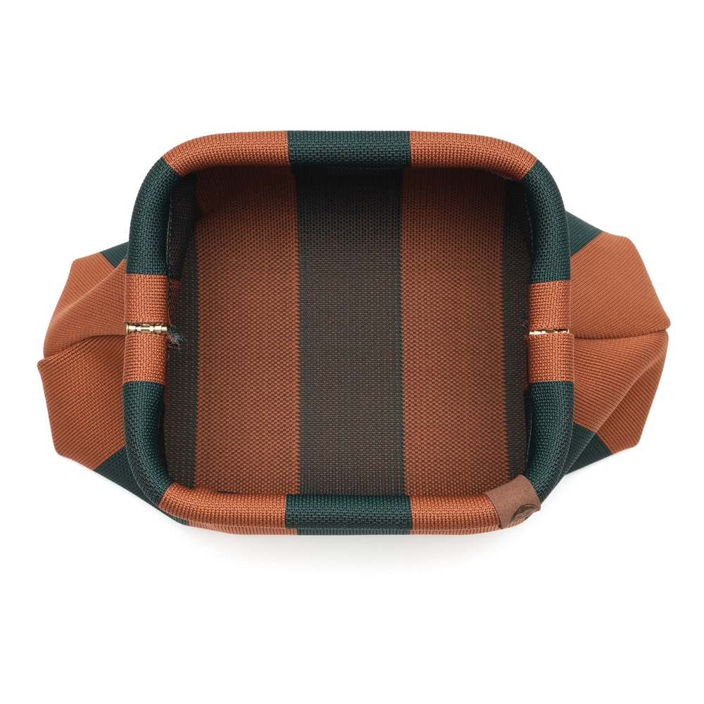 Tasche Emma dunkelgrün - braun