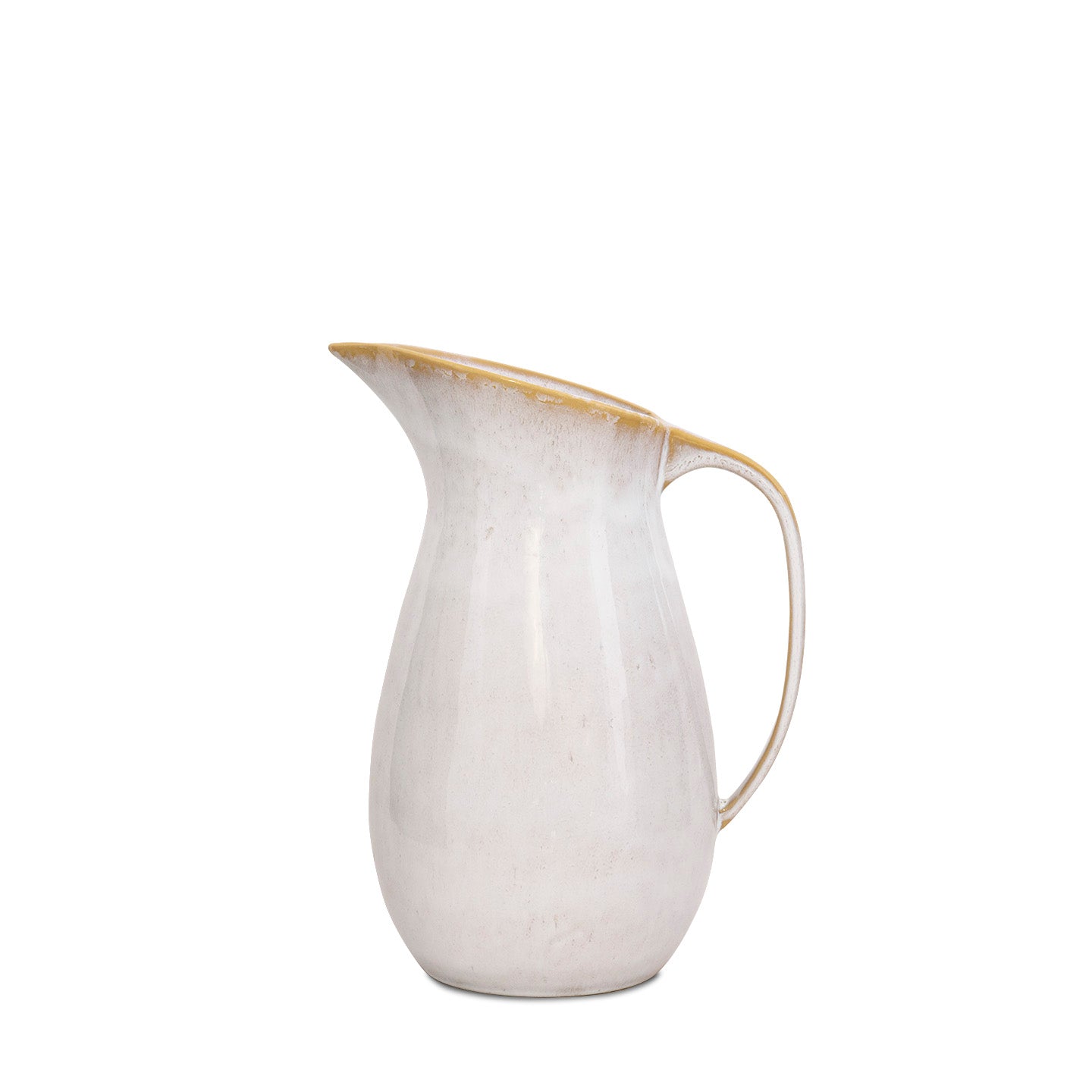 Krug Durchmesser 14 x 19,2 x H 25,5 cm "Amazonia white"