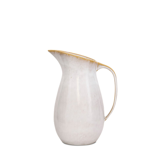 Krug Durchmesser 14 x 19,2 x H 25,5 cm "Amazonia white"