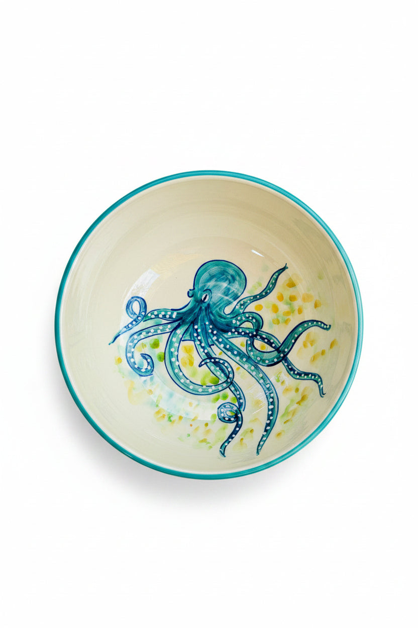 Schale "Paulchen die Krake" (Ø 26,5 cm Höhe: 10,5cm)