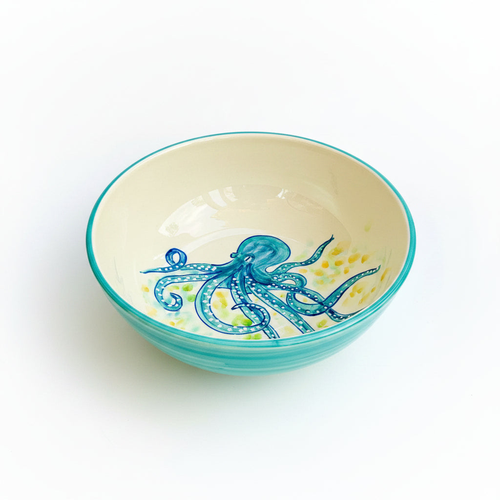 Schale "Paulchen die Krake" (Ø 26,5 cm Höhe: 10,5cm)