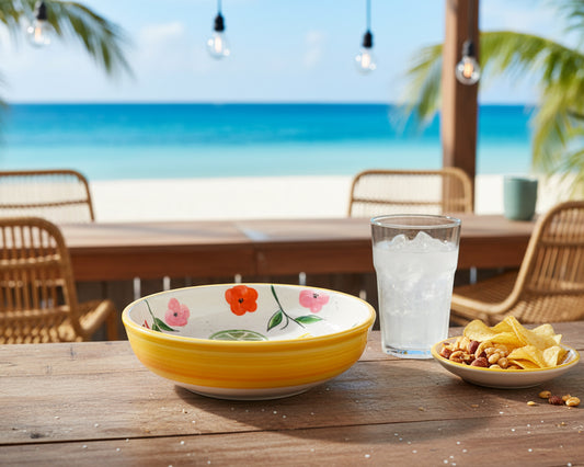 Schale "Früchtchen - Zitrusfrüchte" (Ø 23 cm, 6 cm Höhe)