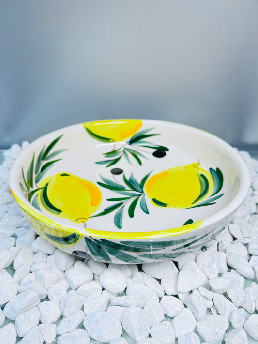 Schale "Früchtchen - Limonen" (Ø 27 cm, 7 cm Höhe)