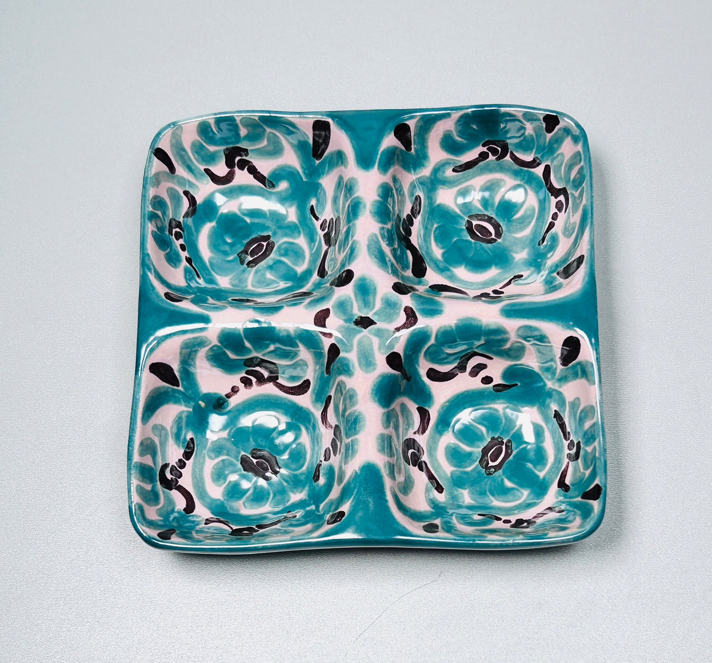 Vorspeisenteller quadratisch "Florentina" ( 18 x 18 cm)