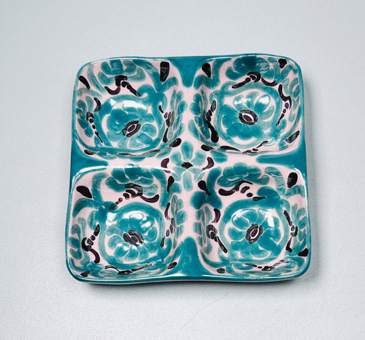 Vorspeisenteller quadratisch "Florentina" ( 18 x 18 cm)