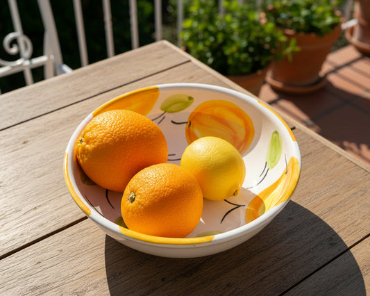Schale "Orangen“ (Ø 23 cm, Höhe: 6cm)