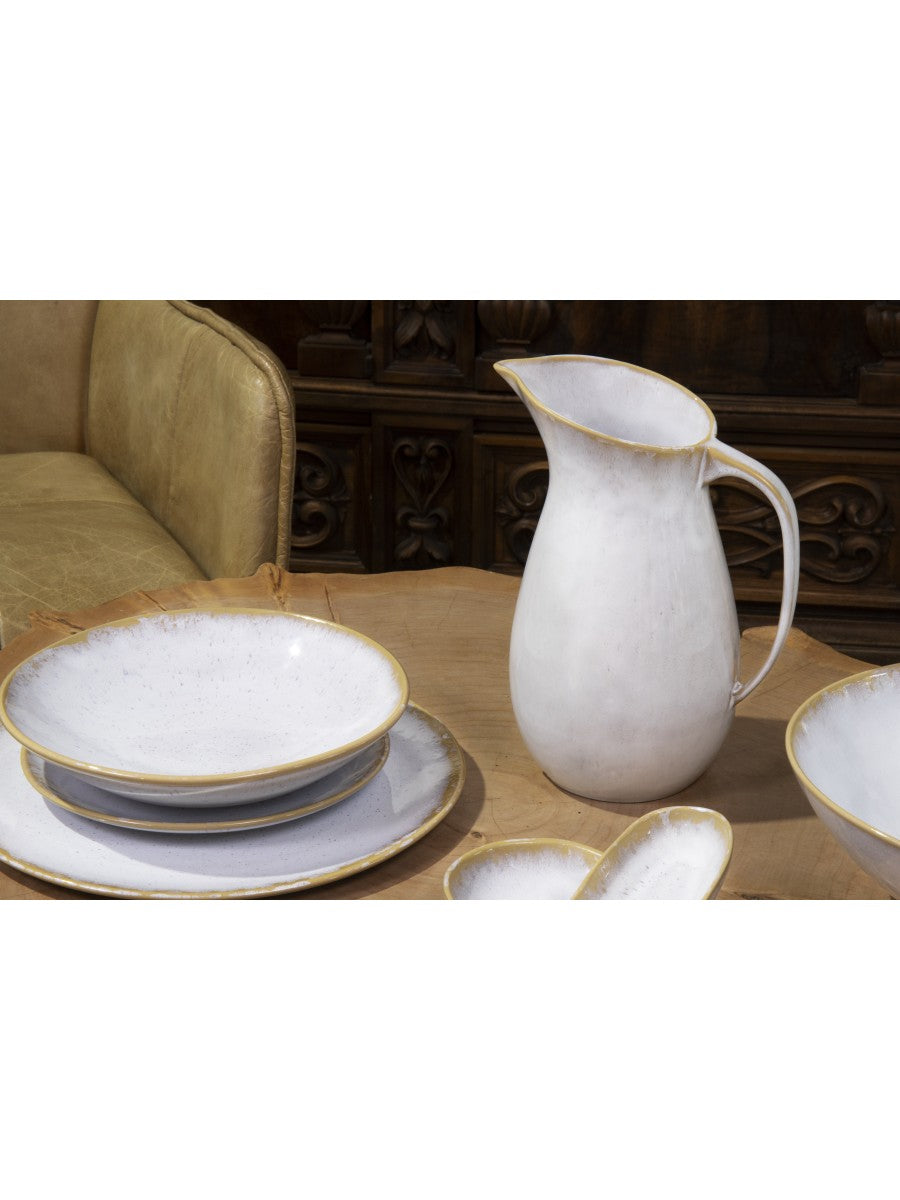 Krug Durchmesser 14 x 19,2 x H 25,5 cm "Amazonia white"