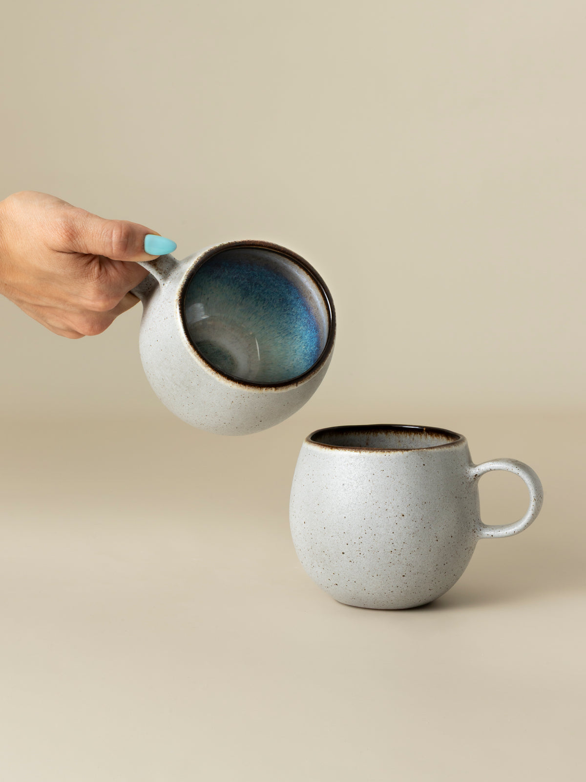 Tasse Ø 9,5 x 12,5 x H 9 cm "Sail"