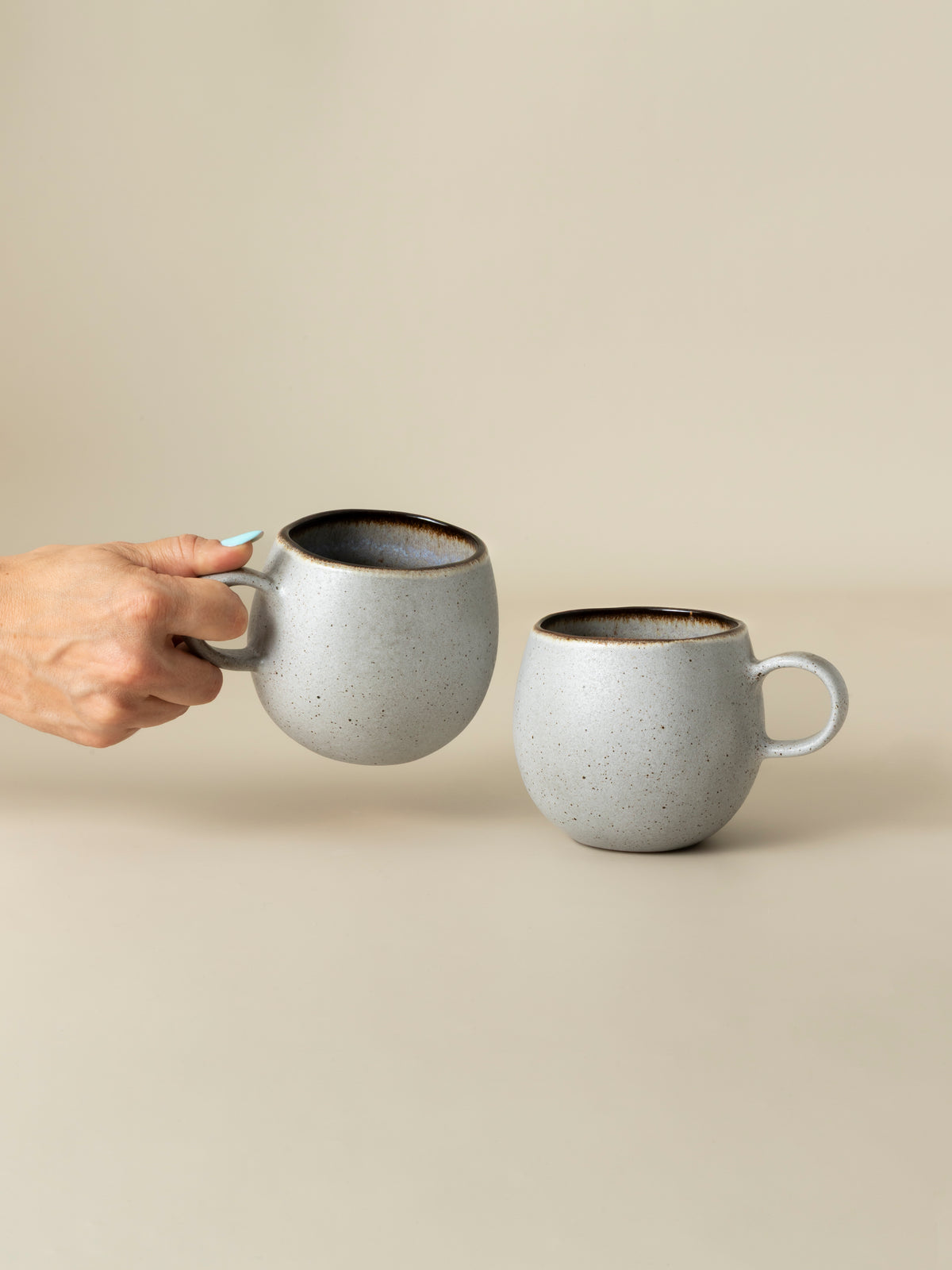 Tasse Ø 9,5 x 12,5 x H 9 cm "Sail"