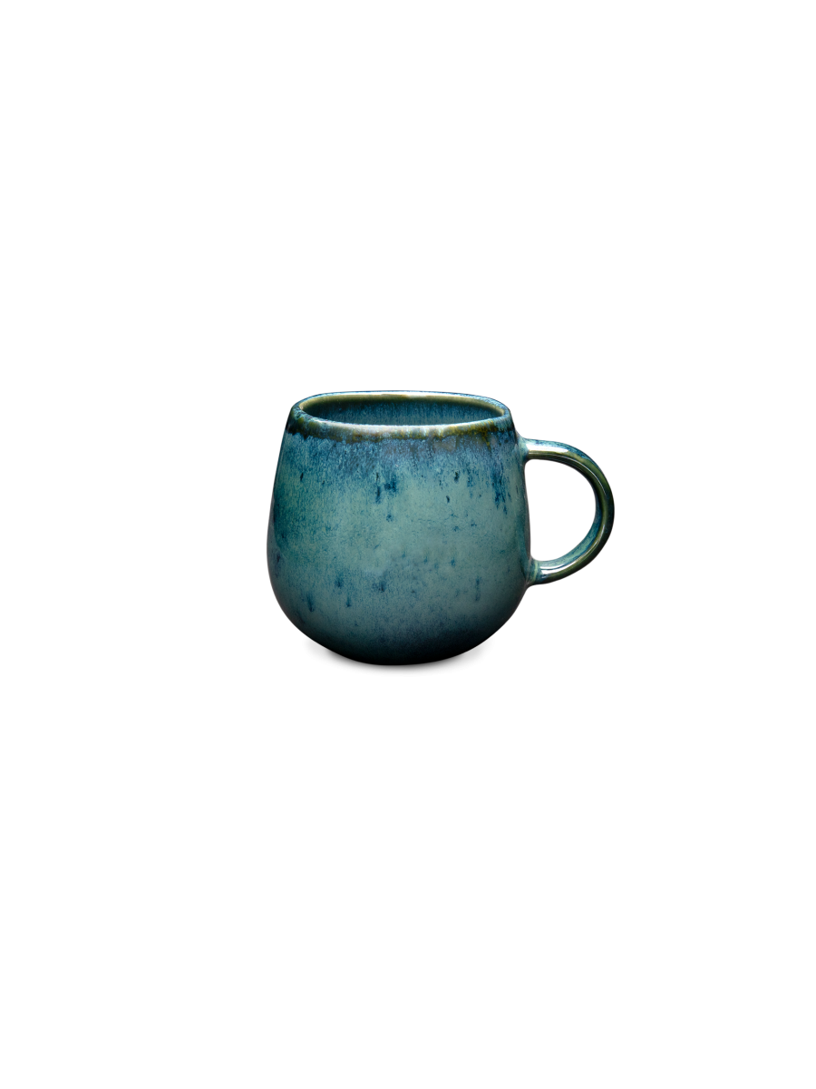 Tasse Ø 9,5 x 12,5 x H 9 cm "Amazonia green"