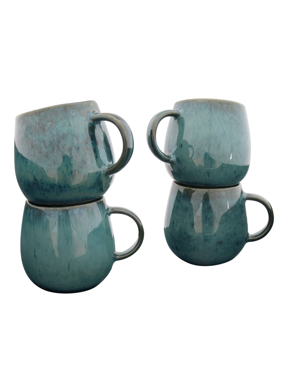 Tasse Ø 9,5 x 12,5 x H 9 cm "Amazonia green"