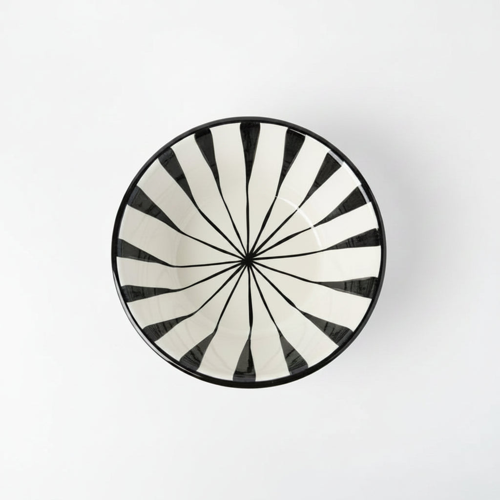 Schale "Schwarz & Weiß" (25cm x 9cm)