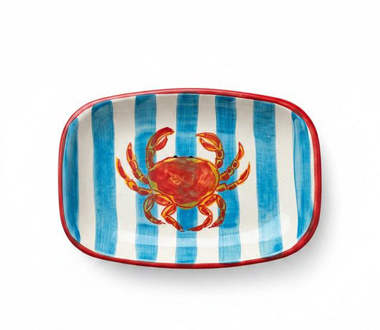 Servierteller & Accessoire-Schale „Krabbe" (24 cm x 16 cm)