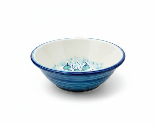Schale "Fred der Hummer "blau (30 x 10cm)