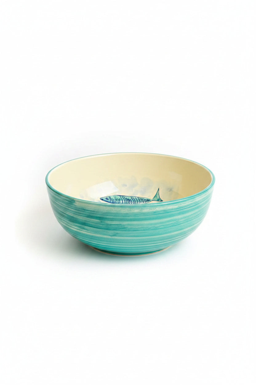 Schale Fischfamilie "Sardinen"  (29 x 9 cm)