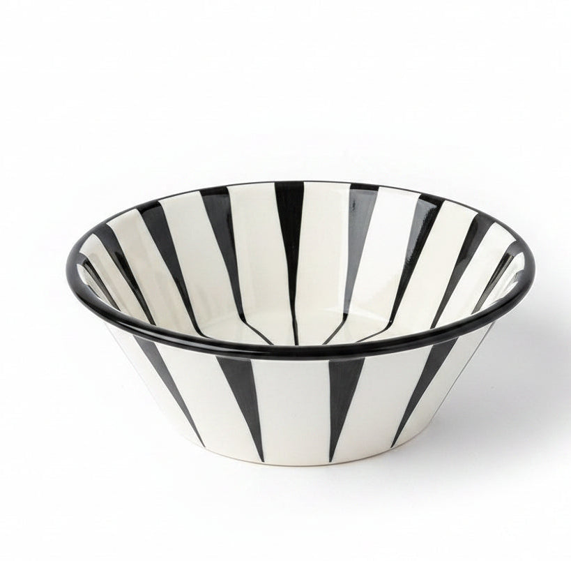 Schale "Schwarz & Weiß" (25cm x 9cm)