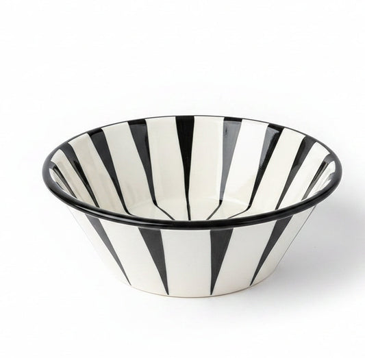 Schale "Schwarz & Weiß" (25cm x 9cm)