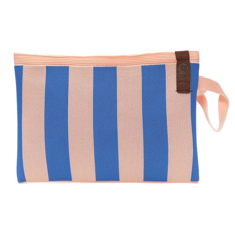 Tasche BIllie - hellrosé - blau