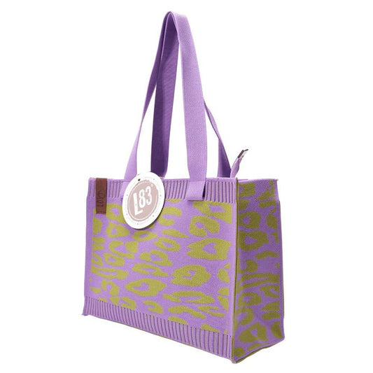 Tasche Femke lila - hellgrün