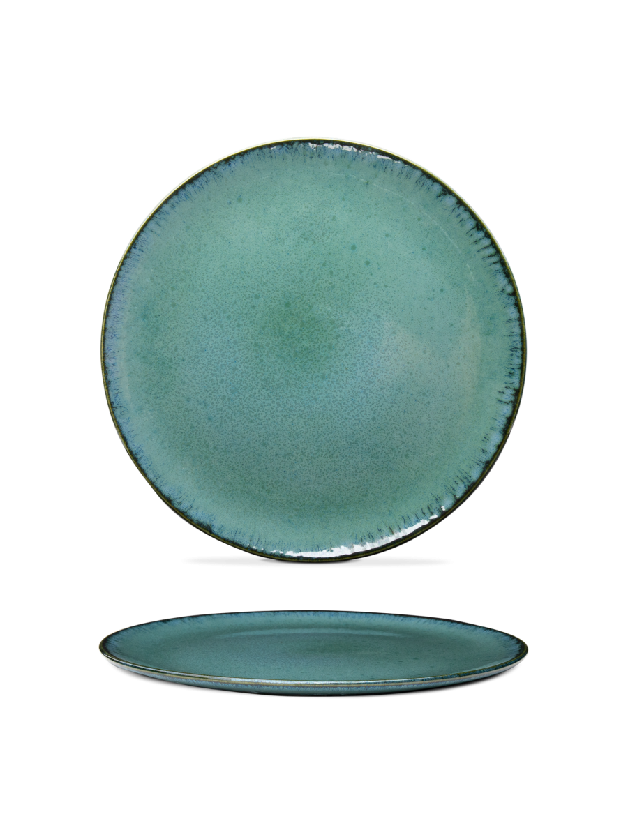Teller Ø 28,5 x 2,6 cm "Amazonia green"
