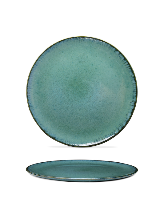 Teller Ø 28,5 x 2,6 cm "Amazonia green"