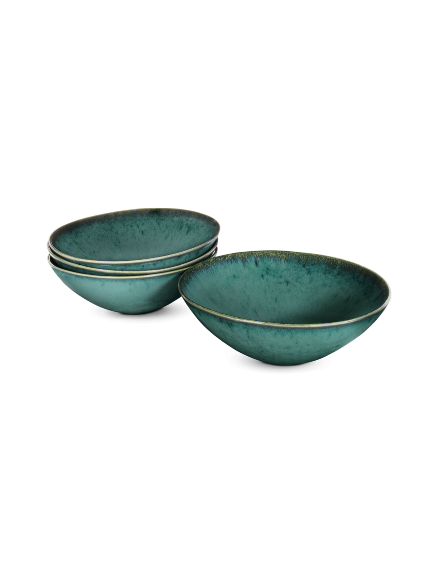 Salatschüssel 26,5 cm Durchmesser Ø 26,5 x 9,5 cm "Amazonia green"