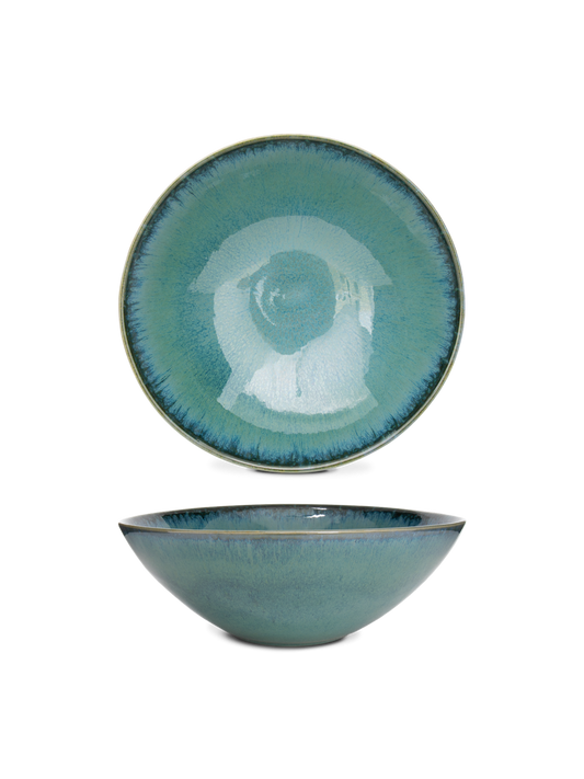 Salatschüssel 26,5 cm Durchmesser Ø 26,5 x 9,5 cm "Amazonia green"
